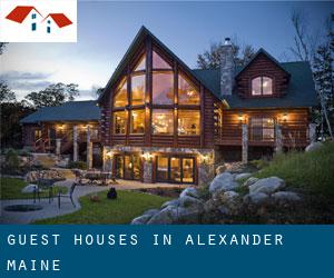 Guest Houses in Alexander (Maine)
